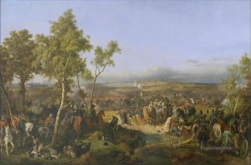 古典的 Painting - タルティーノの戦い ペーター・フォン・ヘス 軍事戦争